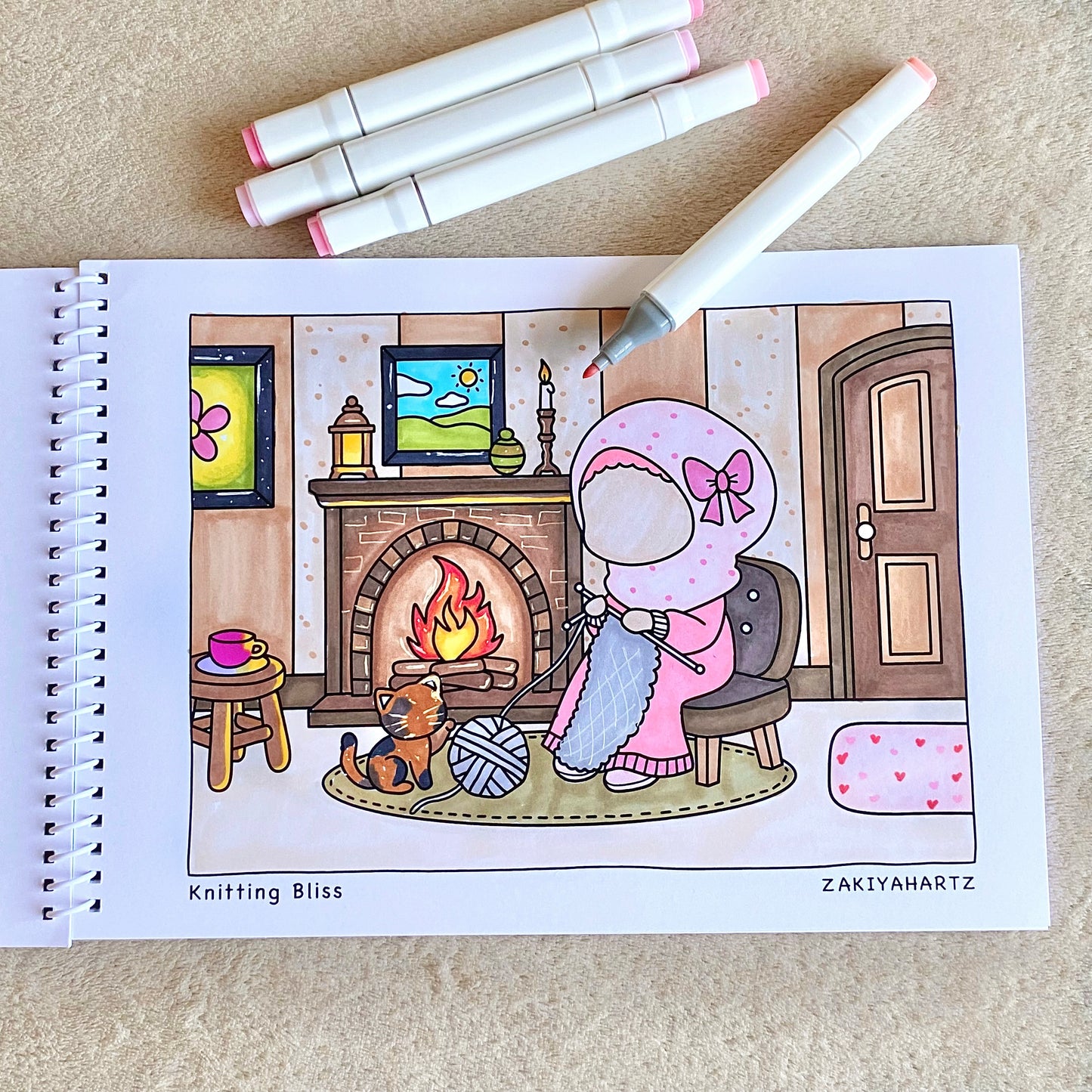 Sweet Joys Of A Muslimah Colouring Book