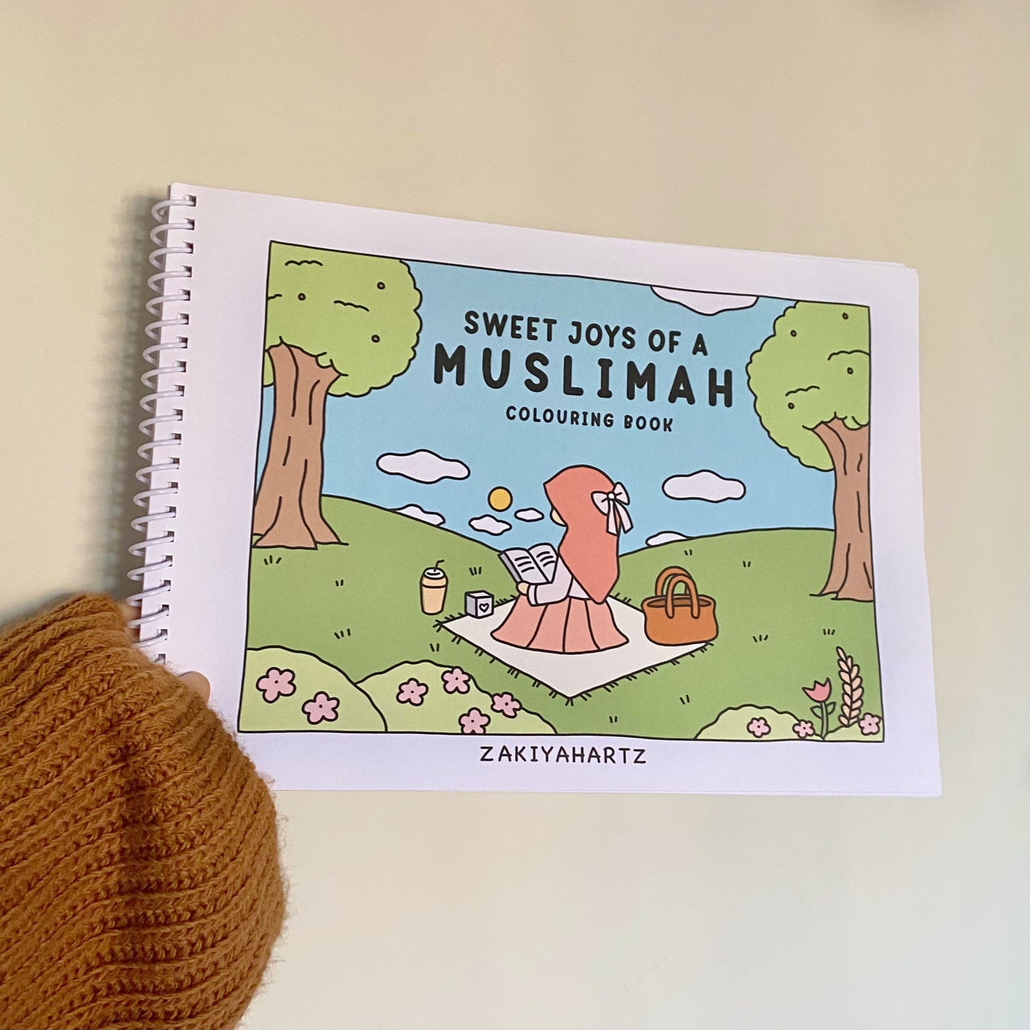 Sweet Joys Of A Muslimah Colouring Book